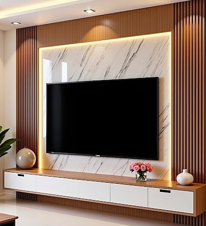Wooden TV Unit